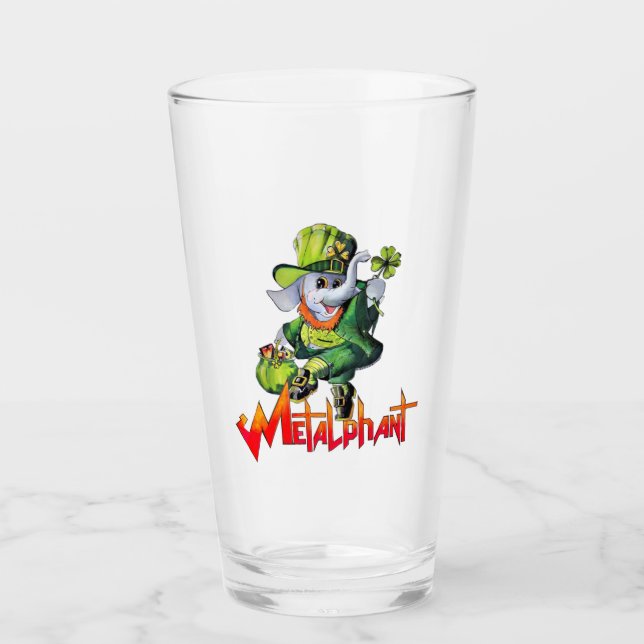 Metalphant St. Phantrick 16 oz. Glas (Vorderseite)