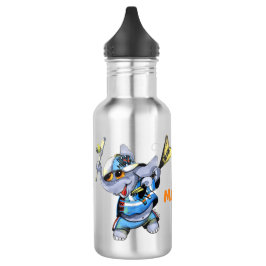 Metalphant trägt Edelstahl-Wasser-Flasche zur Edelstahlflasche