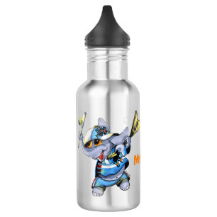 Metalphant trägt Edelstahl-Wasser-Flasche zur Edelstahlflasche