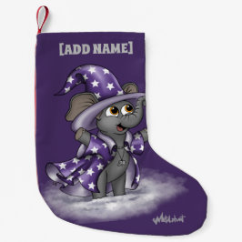 Metalphant Wilbur im Winter Strumpf Kleiner Weihnachtsstrumpf