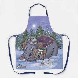Metalphant Wilbur & Mom Apron Schürze