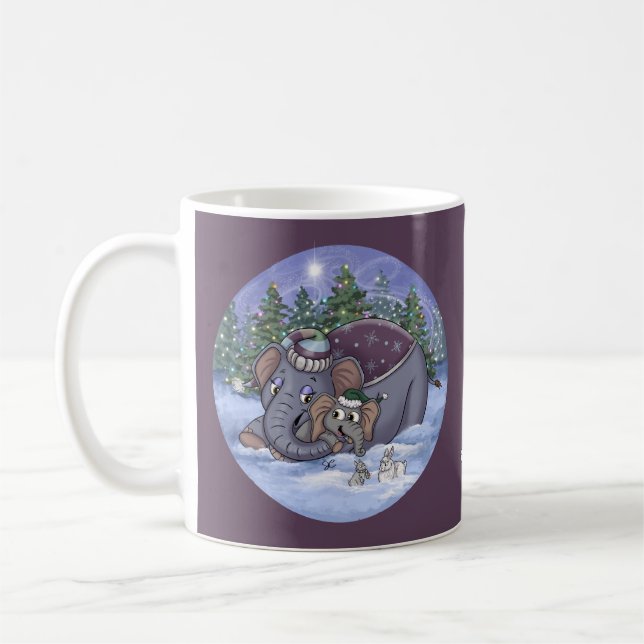Metalphant Wilbur & Mom Mug Kaffeetasse (Links)