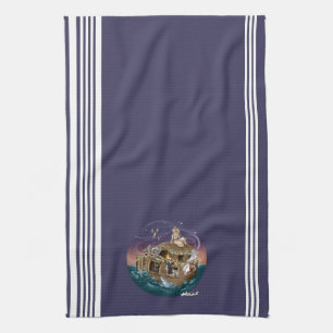 Metalphant Wilbur & Noah-ery's Ark Kitchen Handtuc Geschirrtuch
