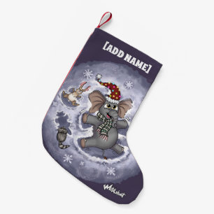 Metalphant Wilbur Snow Angels Strumpf Kleiner Weihnachtsstrumpf