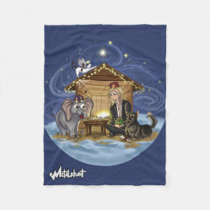 Metalphant Wilburs wahre Bedeutung von Weihnachten Fleecedecke