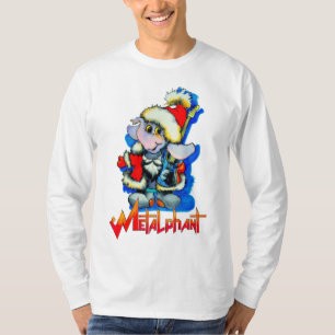 Metalphant Winter Holiday Erwachsene Long Sleeve T-Shirt
