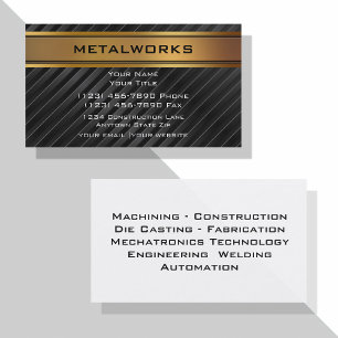 Metalworks Business Cards Visitenkarte