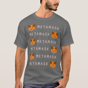 MetaMask FoDeFi Crypto digitale Brieftasche für Et T-Shirt