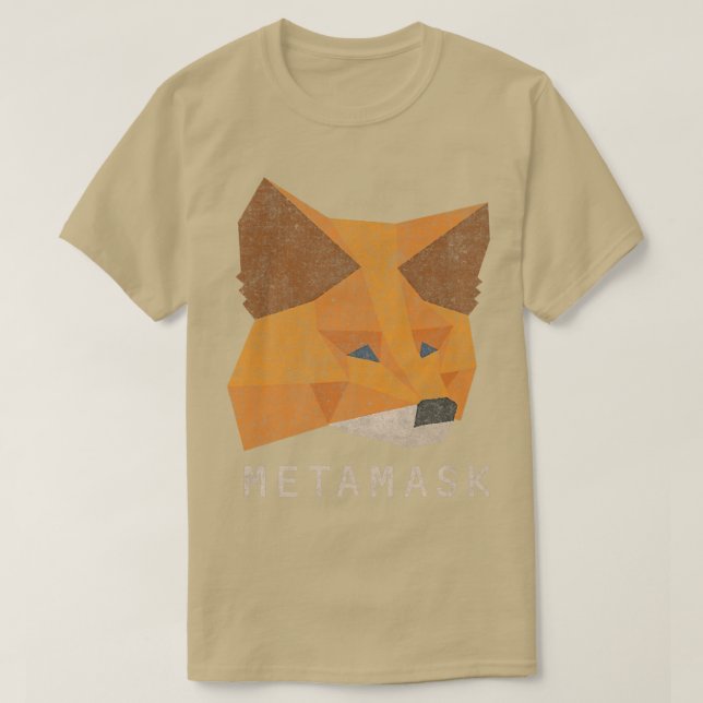 MetaMask FoSecure Crypto digitale Brieftasche für  T-Shirt (Design vorne)
