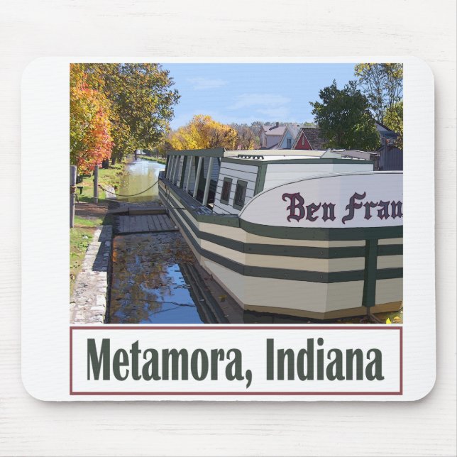 Metamora Indiana Mousepad (Vorne)