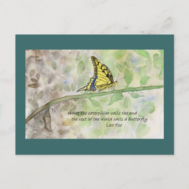 Metamorphose _1 Postkarte (Vorderseite)