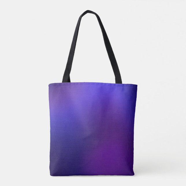 Metamorphose 2 Lila Blue Elegance Tasche (Rückseite)