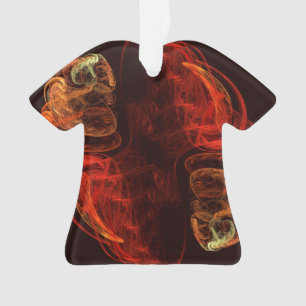 Metamorphose Abstrakt Art Akryllisches Shirt Ornament