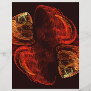 Metamorphose Abstrakt Art Flyer