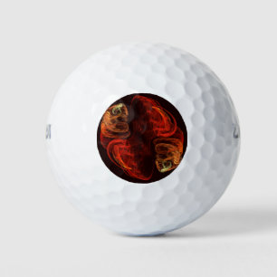 Metamorphose Abstrakt Art Golfball