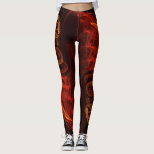 Metamorphose Abstrakt Art Leggings