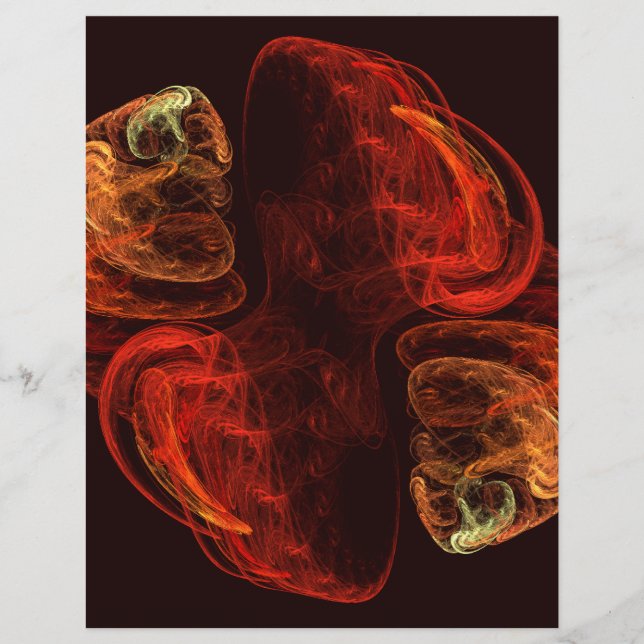 Metamorphose Abstrakt Art Letterhead (Vorderseite)