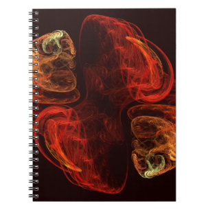 Metamorphose Abstrakt Art Notebook Notizblock