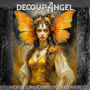Metamorphose - Decoupage - Seidenpapier