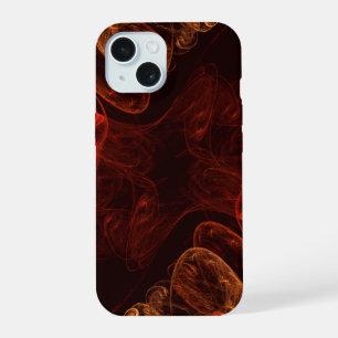Metamorphose Energie Moderne Abstrakte Fraktal-Kun iPhone 15 Hülle