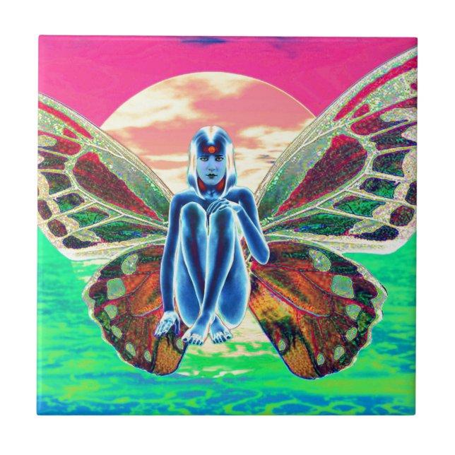 Metamorphose Fliese (Vorderseite)
