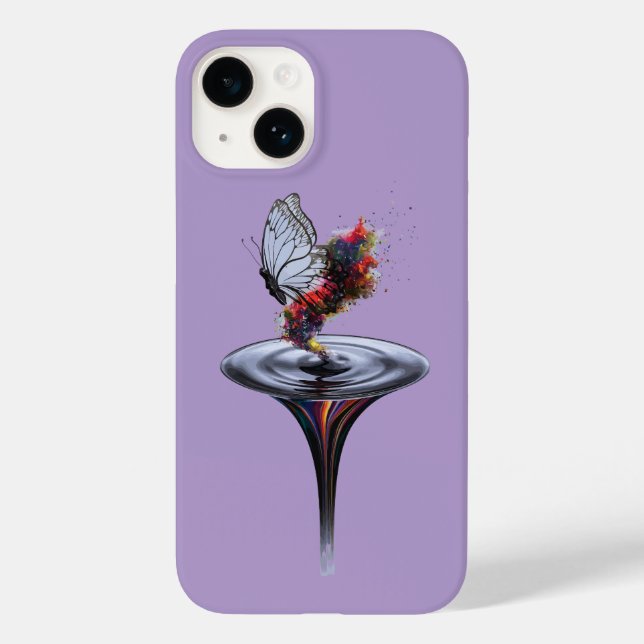 Metamorphose Inspiriertes persönliches Wachstumsde Case-Mate iPhone 14 Hülle (Rückseite)