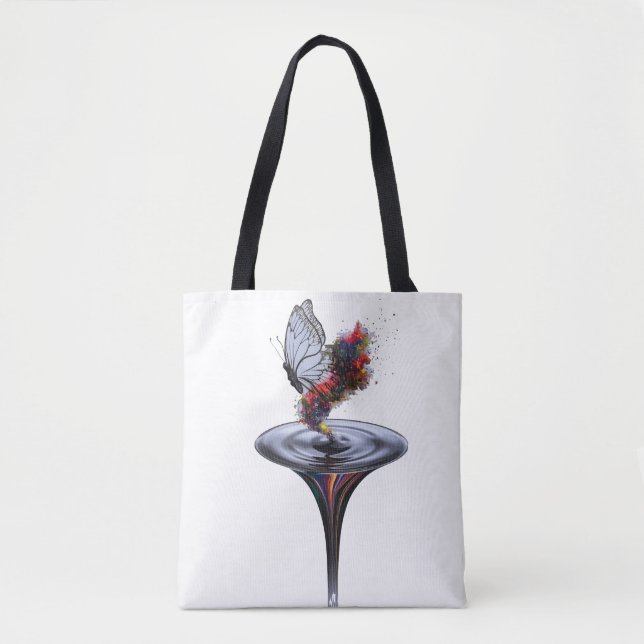 Metamorphose Inspiriertes persönliches Wachstumsde Tasche (Vorderseite)