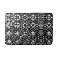 Metamorphose Medallion Muster Schwarz-Weiß