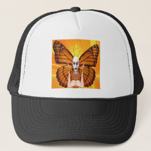 Metamorphose von Nosferatu Dracula Truckerkappe