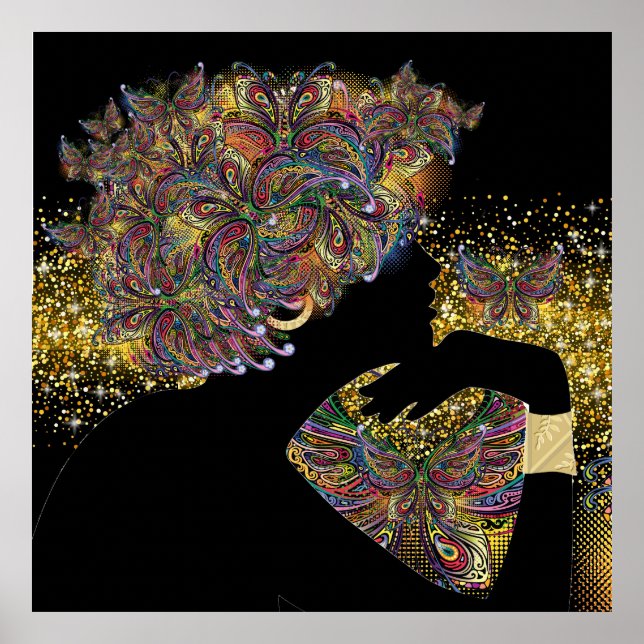 METAMORPHOSIS SchmetterlingsLady Poster (Vorne)