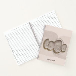 Metapher_1_Innere-Frieden-Spiralblock Notizbuch