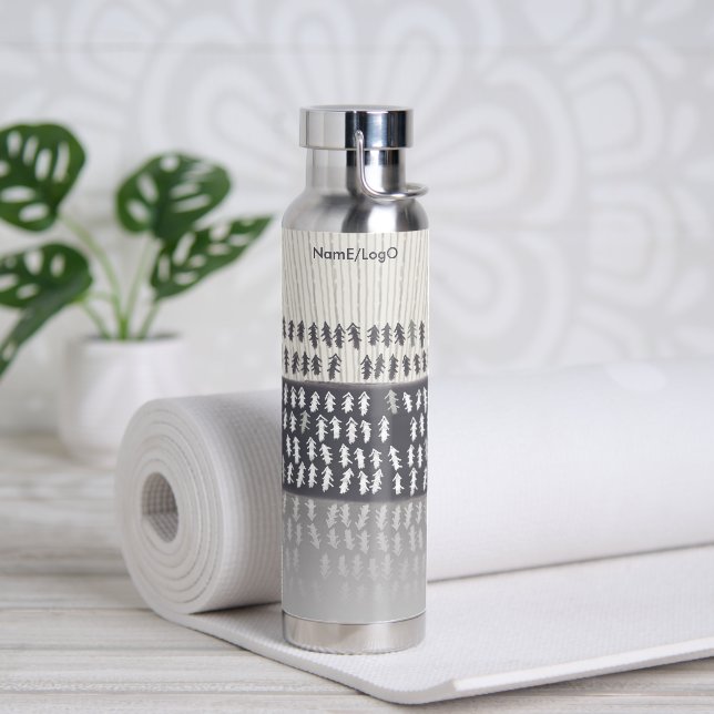 Metapher_2_Reflexion Trinkflasche (Yoga)