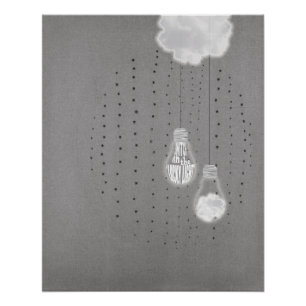 metapher_4_switch auf glücklich hellglänzendes Pos Poster