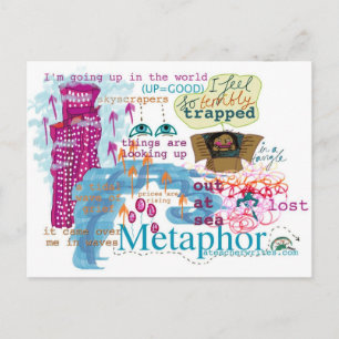 Metapher Postkarte KS2 und KS3