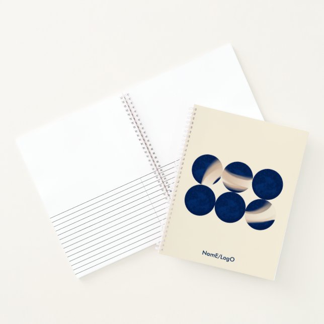 metaphor_11_relations_2 spiralndes Notebook Notizbuch (Innenseite)