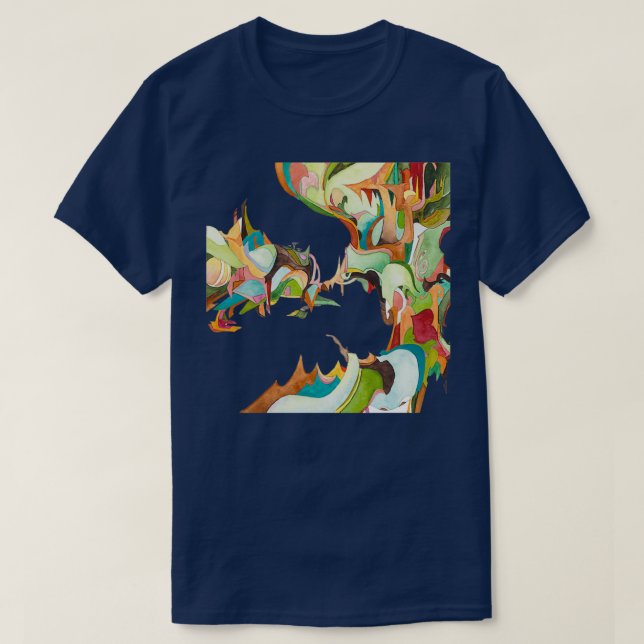 Metaphorische Musik Nujabes PNG überarbeitet T-Shirt (Design vorne)