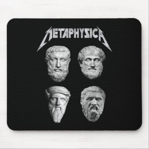 Metaphysica Sokrates Plato Aristoteles Philosopher Mousepad