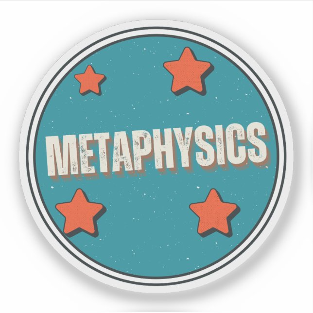 Metaphysik Aufkleber (Vorderseite)