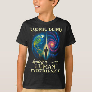 Metaphysisch Spirituell Kosmisch Menschlich Sein T-Shirt