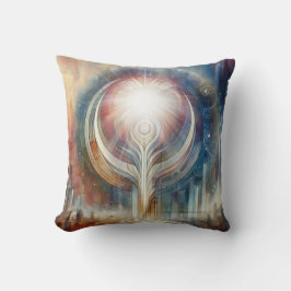 Metaphysische zeitlose spirituelle Fantasy Themes Kissen