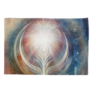 Metaphysische zeitlose spirituelle Fantasy Themes Kissenbezug