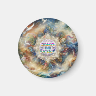 Metaphysische zeitlose spirituelle Fantasy Themes Magnet