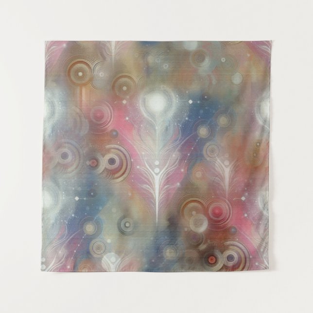 Metaphysische zeitlose spirituelle Fantasy Themes Wandteppich (Vorderseite)