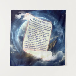 Metaphysische zeitlose spirituelle Fantasy Themes Wandteppich