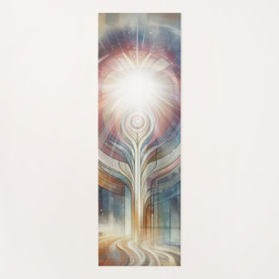 Metaphysische zeitlose spirituelle Fantasy Themes Yogamatte