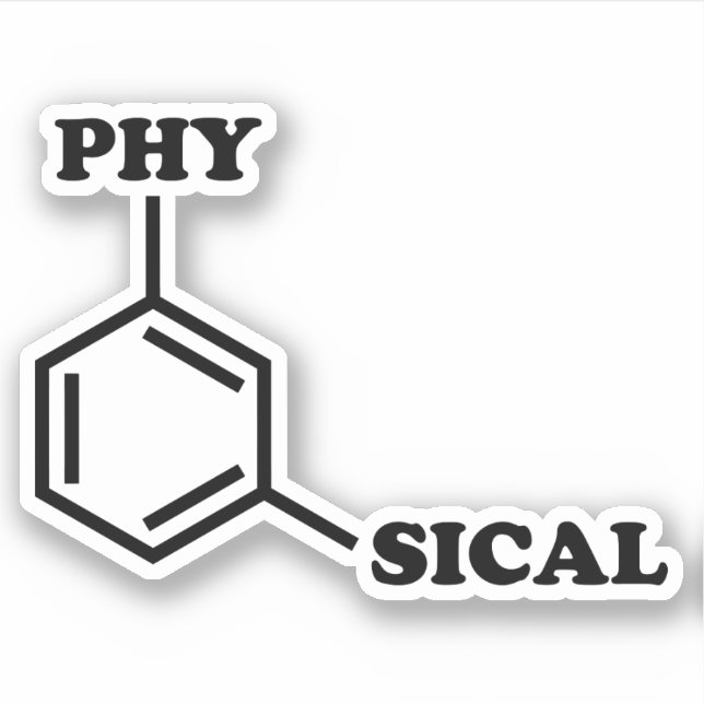Metaphysischer Spaß Aufkleber (Vorderseite)