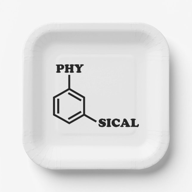 Metaphysischer Spaß Pappteller (Vorderseite)