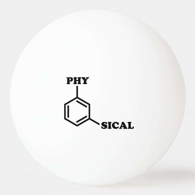 Metaphysischer Spaß Tischtennisball (Vorderseite)