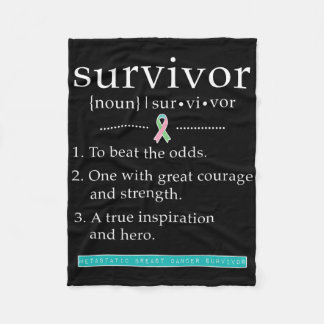 Metastasierte Brustkrebserkrankung Fleecedecke