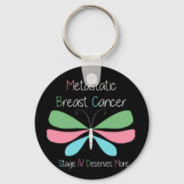 Metastasierte Brustkrebserkrankung Schlüsselanhänger